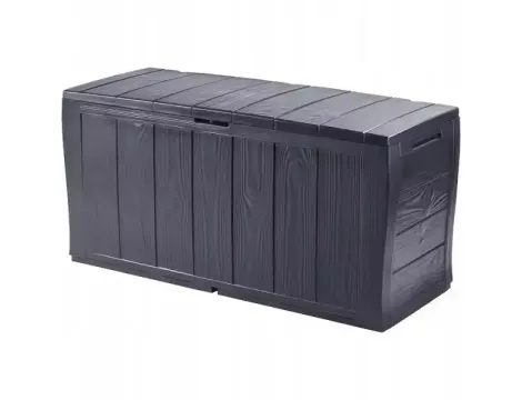 KETER SKRZYNIA OGRODOWA-BALKONOWA SHERWOOD 270 L GRAFIT