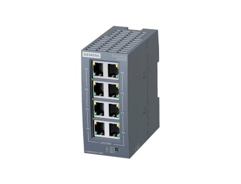 Switch niezarządzalny gigabitowy SCALANCE XB008G 6GK5008-0GA10-1AB2