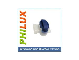 Złączka zaciskowa żelowa / szybkozłączka PHILUX 1-2.5 mm2 / 3 GEL3