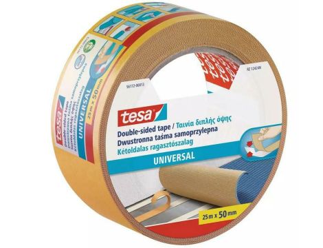 TESA TAŚMA DWUSTRONNA UNIWERSALNA 50mm x 25m