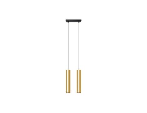 Lampa Wisząca LAGOS 2 złoty połysk
