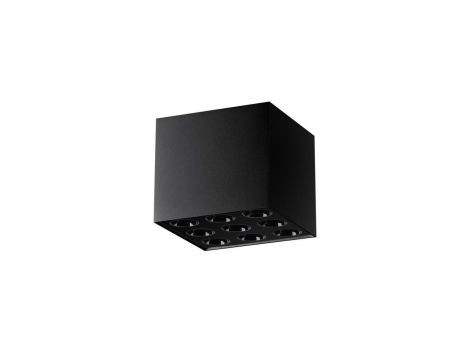 Plafon OZZY czarny LED