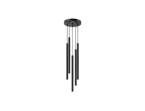 Lampa wisząca PASTELO 5P czarna