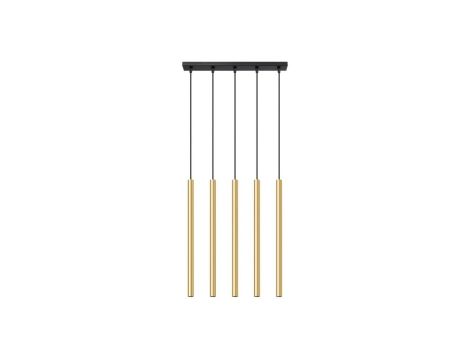 Lampa Wisząca PASTELO 5L złoty połysk