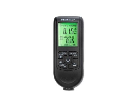 Qoltec Miernik grubości lakieru z wyświetlaczem LCD 0 ~ 2000um