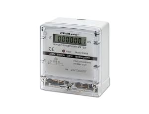 Qoltec Jednofazowy elektroniczny licznik miernik zużycia energii 230V LCD