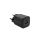 Qoltec Ładowarka sieciowa 35W GaN ULTRA 5-20V 2.25-3A 1 x USB typ C PD 1 x USB QC 3.0 Czarna