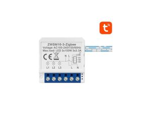 Inteligentny przełącznik dopuszkowy ZigBee Avatto ZWSM16-W3 TUYA