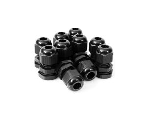 Dławnica kablowa PG 11 IP68 10szt PG 11 BLACK X10
