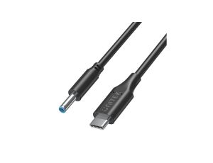 UNITEK Kabel zasilający USB-C - DC Jack 4,5x3mm 65W PD do laptopów HP 1,8m
