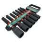 ROCKFORCE NASADKI UDAROWE DŁUGIE 13szt.1/2" 10-32mm /WIESZAK - 2