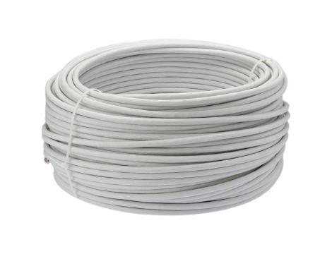 Kabel FTP kat.7A S/FTP 4x2x0,58 B2ca jasnoszary LSOH Alantec 100m