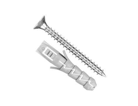 Kołki rozporowe FIX 8x40 z wkrętem z łbem stożkowym 4,5x50 200szt. KOELNER