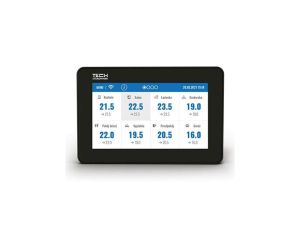 TECH M-9R - Panel kontrolny do listwy L-9R przewodowy kolor czarny