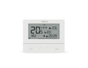 TECH ST-292 V2 - Regulator pokojowy bezprzewodowy dwustanowy kolor biały