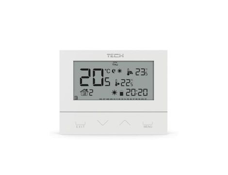 TECH ST-292 V2 - Regulator pokojowy bezprzewodowy dwustanowy kolor biały