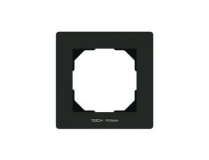 SINUM FG-01 Ramka szklana pojedyncza kolor czarny