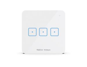 SINUM WS-03m Włącznik trójpolowy kolor biały