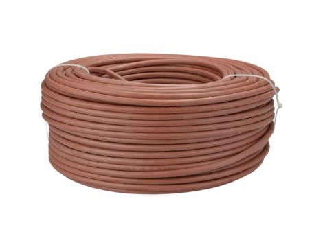 Kabel silikonowy SIHF 180C 300/500V 5x0,75 ciepłoodporny LSOH ceglasty linka BSG 100m