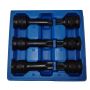 SILVER ZESTAW KLUCZY SPLINE 6el. M14-M18 - 2