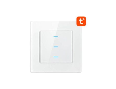 Dotykowy Włącznik Światła WiFi Avatto N-TS10-W3 Potrójny TUYA (biały)