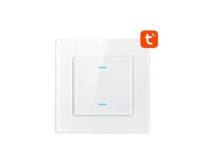 Dotykowy Włącznik Światła WiFi Avatto N-TS10-W2 Podwójny TUYA (biały)