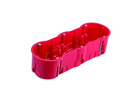 Puszka końcowa PK60 głęboka potrójna do płyt gipsowych A.0041AG /40szt./