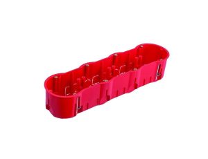 Puszka końcowa PK60 głęboka poczwórna do płyt gipsowych A.0047AG /6szt./