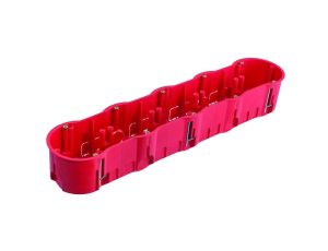Puszka końcowa PK60 głęboka pięciokrotna do płyt gipsowych A.0048AG /6szt./