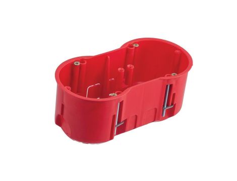 Puszka końcowa PK60 głęboka podwójna do płyt gipsowych A.0010AG /40szt./
