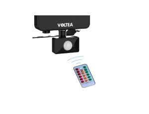 Zintegrowany czujnik ruchu i zmierzchu do naświetlaczy SHOT CAMELEON z pilotem