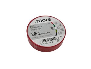 Taśma izolacyjna 19mm x 0,13mm KOLOR MIX 20m 1szt