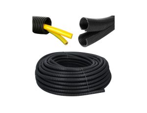 Peszel ochronny polipropylenowy Ana-Quick PP MOD DUO (rozcięty, podwójny) roz.13 16/11mm rura karbowana elastyczna 320N IP54 50m