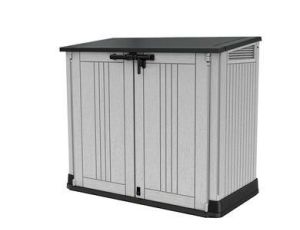KETER SKRZYNIA OGRODOWA-BALKONOWA MIDI SZARO-CZARNA 132x71,5x113,5cm