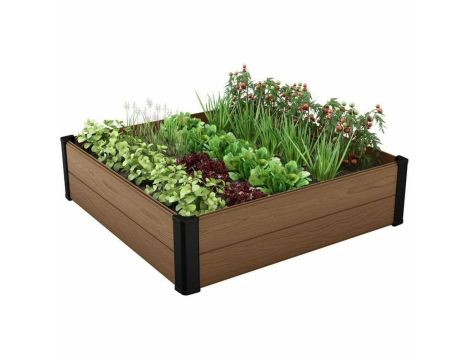 KETER WARZYWNIAK PODWYŻSZONY BRĄZ Maple Square 106 x 106 x 32cm - 2