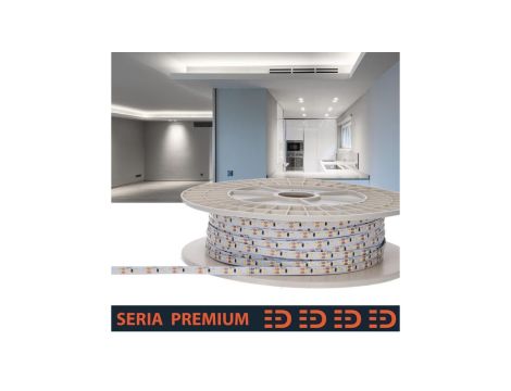 Taśma Premium 12V 120led 6500K 1000lm SMD2835 (100) PL5Y