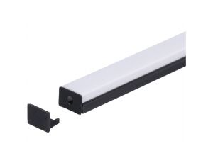 Zaślepka PCV Line Slim Extra czarna