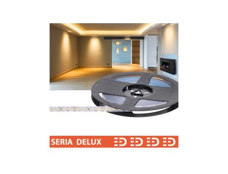 Taśma Delux 24V 160led 3000K 1000lm SMD2835 (10) PL5Y