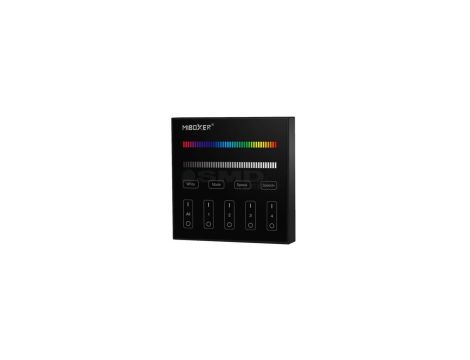 Panel MiLight 4strefy RGBW czarny bat sterownik B3B