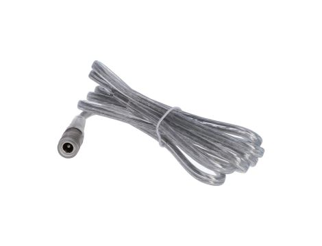 Gniazdo DC 5.5x2.1 przewód przeźroczysty 150cm 18awg