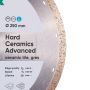 DISTAR TARCZA DIAMENTOWA HARD CERAMICS ADVANCED 250 x 1,5 x 10 x 25,4 - 4