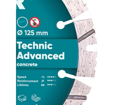 DISTAR TARCZA DIAMENTOWA TECHNIC ADVANCED 125 x 2,2/1,4 x 11 x 22,23-10 - 2