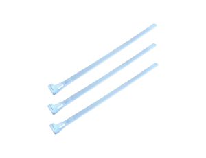 Opaska kablowa wielokrotnego użytku 125x7,6mm biała 08314 /25szt./