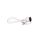 Przedłużacz 1-gniazdowy, 1,5m biały, 3x1,0mm H05VV-F OWY / 28221