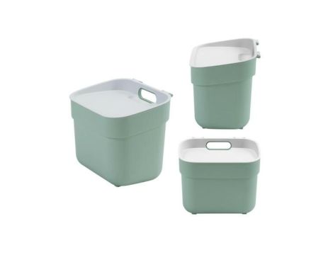 CURVER KOSZ DO SEGREGACJI ŚMIECI 5L READY TO COLLECT ZIELONY