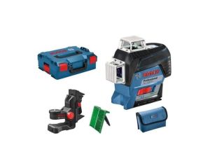 Laser liniowy gll 3-80 cg+bm1 l-boxx zielona wiązka solo