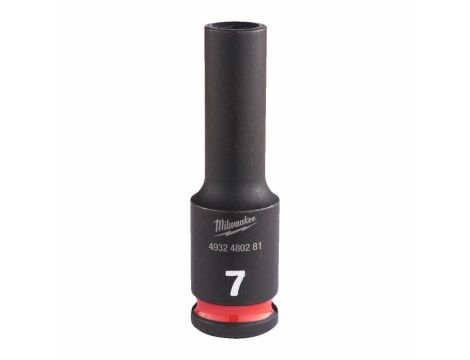 MILWAUKEE NASADKA UDAROWA  3/8"  7mm DŁUGA