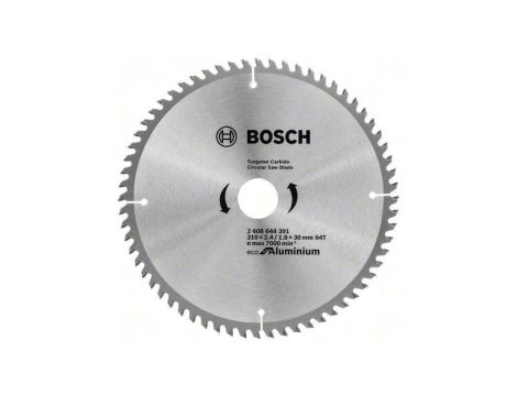 Tarcza pilarska eco alu 210*2,4/30 64t