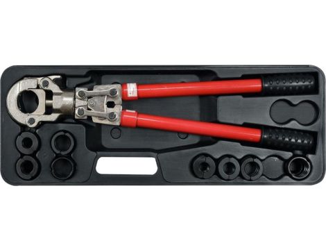 PRASKA HYDRAULICZNA RĘCZNA DO ZACISKANIA ZŁĄCZEK PEX-AL-PEX