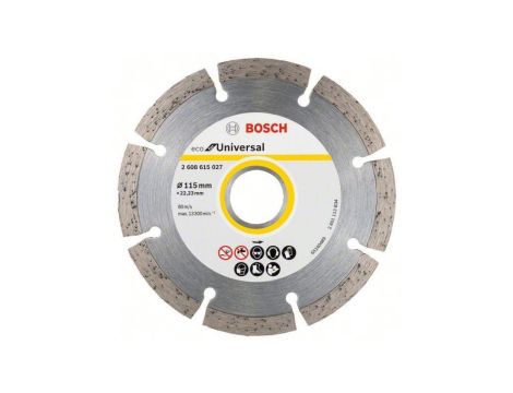 Tarcza diamentowa budowlana eco segmentowa 115mm